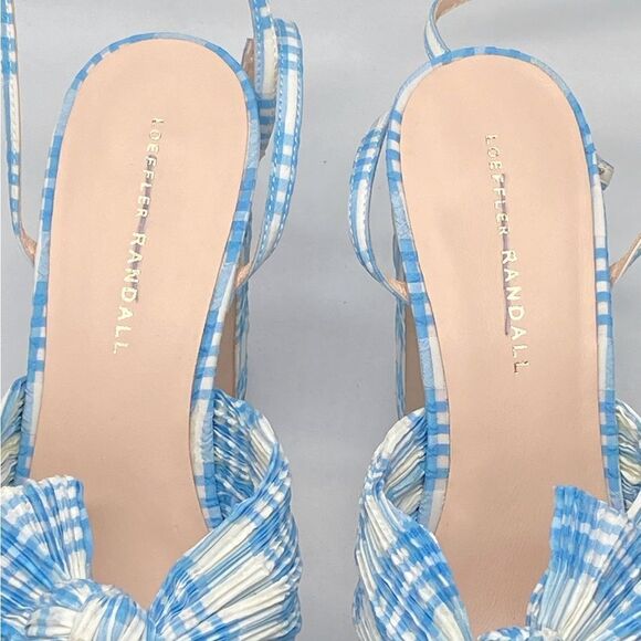 Loeffler Randall Natalia Knotted Platform Sandals size 9.5 - Picture 10 of 14